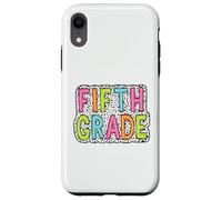 Disegno colorato del punto dalmata per il quinto grado Custodia per iPhone XR