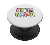 Disegno colorato del punto dalmata per il quinto grado PopSockets PopGrip Adesivo