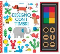 Libri Fiona Watt / Erica Harrison - Disegno Con I Timbri. Ediz. Illustrata. Con