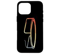 Disegno dal trampolino Trampolinista Custodia per iPhone 16 Pro Max