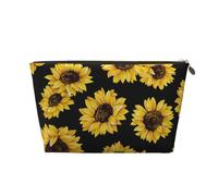Disegno Del Girasole, Borsa per il trucco Borsa per cosmetici Borsa da toilette da viaggio portatile Borsa da toilette
