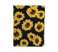 Disegno del girasole, Custodia per laptop in pelle PU, borsa per notebook, custodia per laptop, custodia per tablet