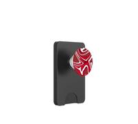 Disegno del modello di arte astratta dei colori del vino rosso del vino di vort PopSockets PopWallet per MagSafe