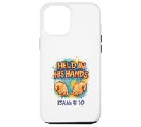 Disegno delle Scritture Cristiane - Messaggio tenuto nelle sue mani Custodia per iPhone 12 Pro Max