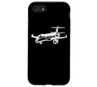 Disegno di aerei Archeologia dell'aviazione Custodia per iPhone SE (2020) / 7 / 8