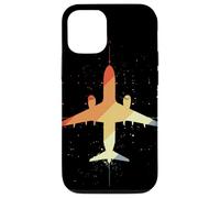 Disegno di aeroplano Lezioni di volo in stile vintage Custodia per iPhone 12/12 Pro