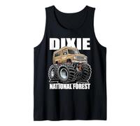 Disegno di Cartone Animato Dixie National Forest Utah Overlanding Truck Canotta