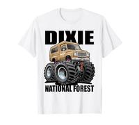 Disegno di Cartone Animato Dixie National Forest Utah Overlanding Truck Maglietta