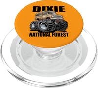 Disegno di cartone animato Dixie National Forest Utah Overlanding Truck PopSockets PopGrip per MagSafe