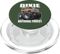 Disegno di cartone animato Dixie National Forest Utah Overlanding Truck PopSockets PopGrip per MagSafe