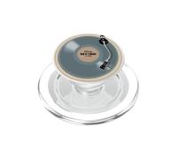 Disegno di dischi in vinile celeste PopSockets PopGrip per MagSafe