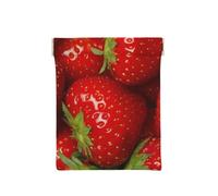 Disegno di fragole, Spremere il portafoglio superiore da donna Borsa portaoggetti Piccola portamonete Portamonete