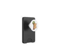 Disegno di gatto Kawaii albero Opera d'arte con animali carini. PopSockets PopWallet per MagSafe