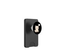 Disegno di gatto kawaii sognando ad occhi aperti. Opera d'arte con animali carini. PopSockets PopWallet per MagSafe