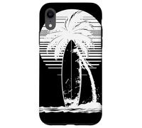 Disegno di tavola da surf che cavalca l'onda Custodia per iPhone XR