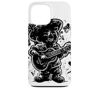 Disegno di ukulele Suonatore di ukulele Custodia per iPhone 13 Pro Max
