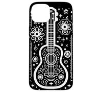 Disegno di ukulele Suonatore di ukulele Custodia per iPhone 15 Plus
