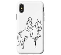 Disegno di un cavaliere Custodia per iPhone X/XS
