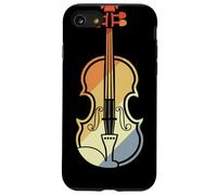 Disegno di violino Look vintage Musica barocca Custodia per iPhone SE (2020) / 7 / 8