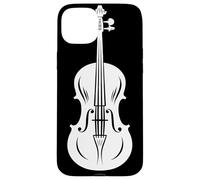 Disegno di violino Violinista Musica Bluegrass Custodia per iPhone 15 Plus