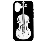 Disegno di violino Violinista Musica Bluegrass Custodia per iPhone 16