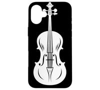 Disegno di violino Violinista Musica Bluegrass Custodia per iPhone 16 Plus