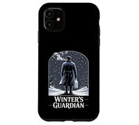 Disegno grafico del guardiano d'inverno Custodia per iPhone 11