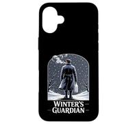Disegno grafico del guardiano d'inverno Custodia per iPhone 16 Plus