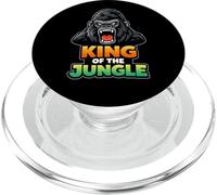 Disegno grafico della giungla dei gorilla PopSockets PopGrip per MagSafe