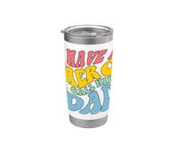 Disegno grafico I Have A Hero Call Him Dad Bicchiere termico in acciaio inox doppia parete