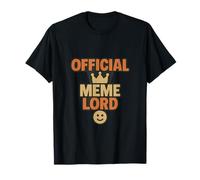 Disegno grafico ufficiale Meme Lord Retro Block Maglietta