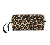 Disegno leopardato, Borsa per il trucco Borsa per cosmetici Borsa da toilette da viaggio portatile Borsa per trucco Organizer