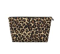 Disegno leopardato, Borsa per il trucco Borsa per cosmetici Borsa da toilette da viaggio portatile Borsa da toilette
