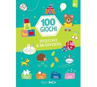 Disegno & mi diverto. 100 giochi. Ediz. a colori