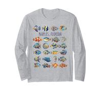 Disegno Pesce Colorato Napoli Florida Maglia a Manica