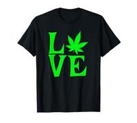 Disegno verde umoristico per gli amanti della marijuana Maglietta