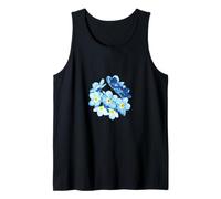Disegno vettoriale blu Wildlower Myosotis Forget-Me-Not Canotta