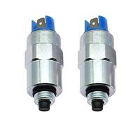 Disenparts 7167-620A 2 Pezzi Diesel Arresto Valvola Magnetica di Arresto 7185-900W per Ca V Lucas Dpa Pompa di Iniezione 6110L 6200L 6210L 6300L 6310L 6400L 6410L 6500L 6510L 415B