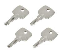 Disenparts Ar51481 R45361 Chiavi di Accensione 4 Pcs At195302 At145929 per John Deere E Combina 3300 4400 4420 6600 6620 6622 7700 7720 8820 Trattori Agricoli 4255 4440 4450 4455