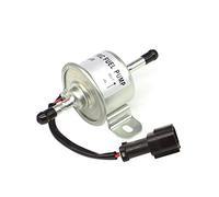 Disenparts Pompa Carburante con Spina Nera 12V 485510011 129612-52100 129412-52100 per John Deer E 332 430655 790856990 2020 2520 3203 3520 3720 4105 1023E 1026R 2027R 3038E Yanma R 4Tnv88 4Tnv94