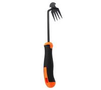 Diserbatore da giardino | Estrattore di erbe cattive a denti - Rastrello a denti per giardinaggio, paesaggistica, piantagione, prato, fattoria, verdure cortile