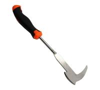 Diserbatore Manuale, 34 cm Raschietto per Giunti in Acciaio Inossidabile, Coltello per Erbacce per Rimuovere Muschio e Erbacce, Attrezzi da Giardino a Forma di Ascia con Manico in Gomma