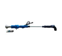 Diserbatore termico elettrico Bruciatore for erbacce da 2000 W Tosaerba elettrico Diserbante ad aria calda Fino a 650 ° C Strumenti for la rimozione 'erba Fiamma Erbaccia Durata, Efficienza(Blauw)