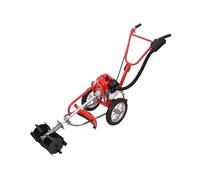 Diserbatrice portatile a spinta manuale Tagliaerba Motocoltivatore G0028 2 tempi 52CC Host con ruota diserbante 1,9KW,5 cavalli per principianti uso fai da te