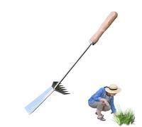 Diserbitori Manuali,A Mano Ergonomico Resistente alla Ruggine, Strumento da Giardino Strappo Erbe e Strappo Selvaggi, Per Diserborare, Strappatura E Coltivazione Del Terreno In Giardino, Cortile