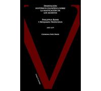 Disertación histórico-filosófica sobre la masticación de los muertos