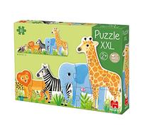 Diset-53426 Goula 53426-Puzzle XXL Selva, da Piccolo a Grande, Multicolore, 53426