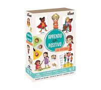 DISET- Emozioni Animales Gioco Imparare in Positivo, educativo, Multicolore, 20x27,7x5,3, 41201