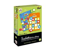 Diset, Sudoku Colors, gioco educativo matematico per bambini a partire da 3 anni, multicolore