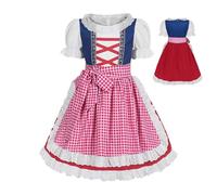 Disfraz De Oktoberfest Para Niños, Vestido De Disfraz De Oktoberfest Para Niñas | Vestido Del Oktoberfest Alemán Para Niñas, Vestido Tirolés Alemán Para Niñas, Disfraz Bávaro Del Oktoberfest Para